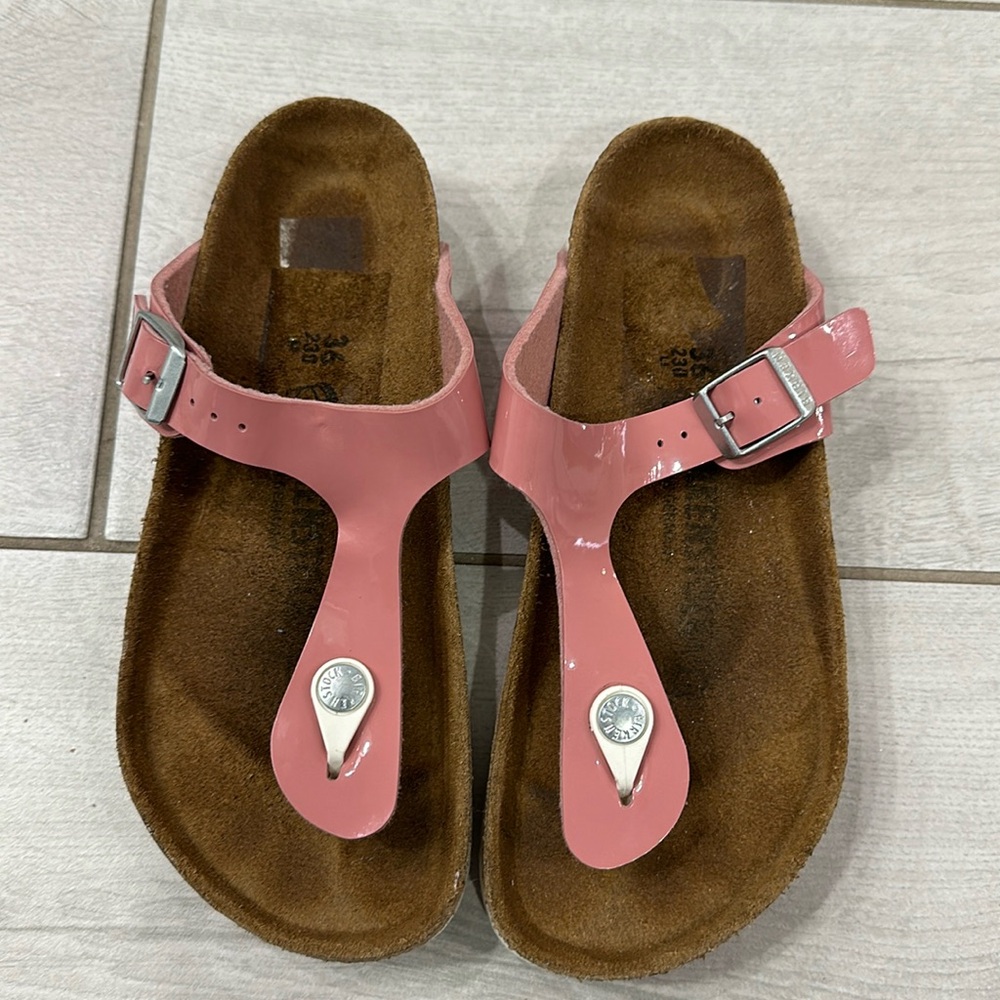 Birkenstock pink super comfy